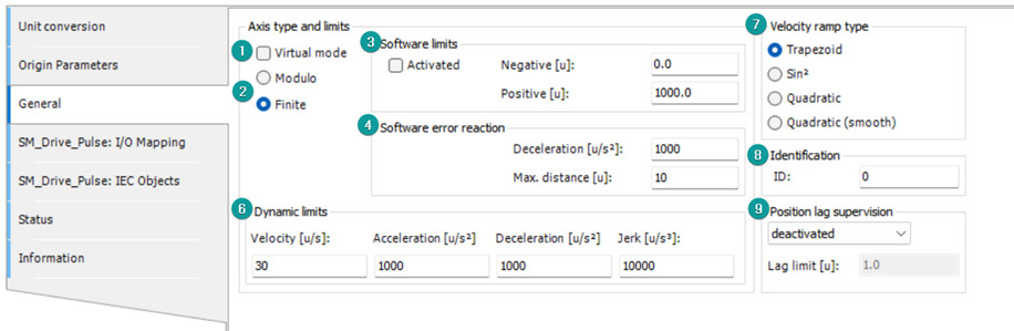 3.02 Pulse axis configuration - Wecon WIKI