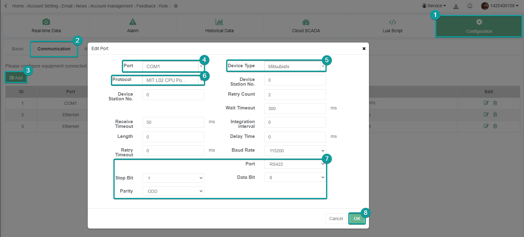 三菱 L02串口协议配置.png